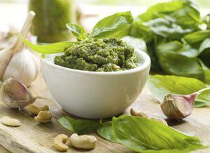 Pesto de espinaca