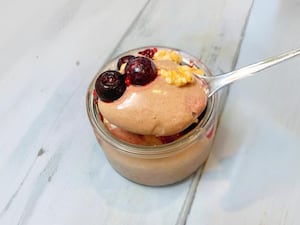 Mousse de chocolate saludable