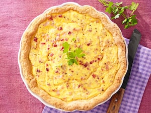 Quiche Lorraine con ricota