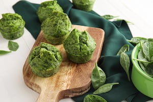 Muffins de espinacas