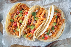 Tacos de pollo fáciles
