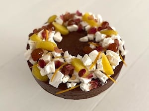 Torta de chocolate y naranja