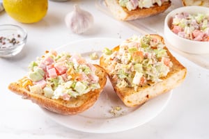 Sándwich italiano picado viral