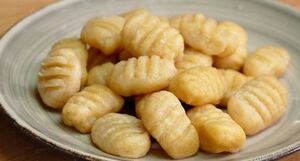 Ñoquis de papa sin gluten