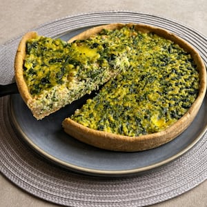 Tarta de espinaca y ricota