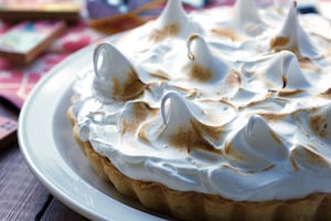 Lemon pie con merengue suizo