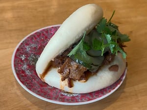 Pan bao en vaporera