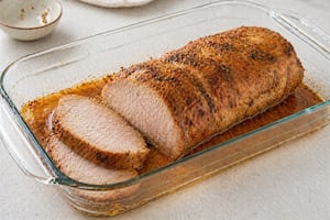 Solomillo de cerdo con marinada de yogur