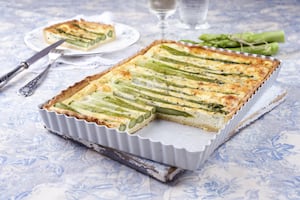 Tarta de espárragos
