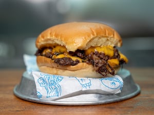 Oklahoma fried onion burger
