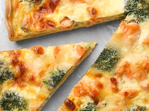 Meal Prep: tarta de brócoli y zanahoria