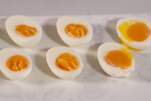Puntos de cocción del huevo