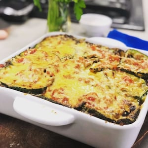 Lasaña de vegetales sin gluten