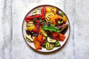 Mix de vegetales grillados