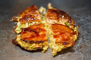 Wrap de pollo con boniato, en simples pasos