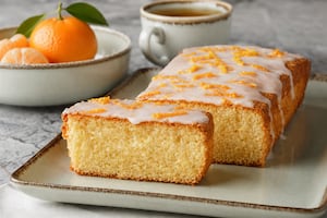 Budín de mandarina fácil