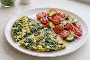 Tortilla de espinaca