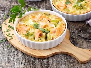 Tarteletas de atún y puerro
