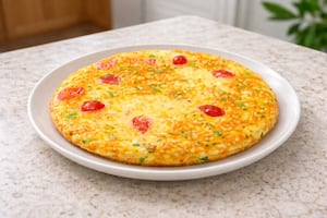 Frittata de zapallitos y zanahoria