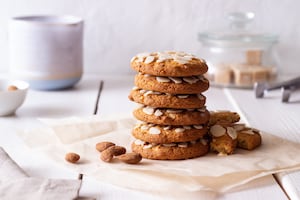 Galletitas de almendras en freidora de aire