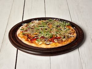 Pizza de la huerta