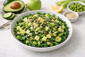 Ensalada detox de verdes