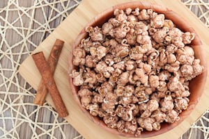 Pochoclos de chocolate y canela