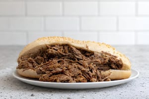 Sándwich de vacío desmechado