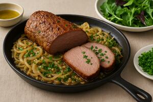 Colita de cuadril encebollada