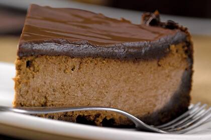 Cheesecake de chocolate y capuccino