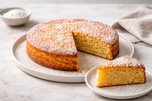 Bizcocho de almendras y mandarina sin gluten