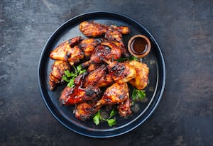 Pollo marinado estilo caribeño