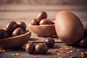 Huevos de Pascua, en simples pasos