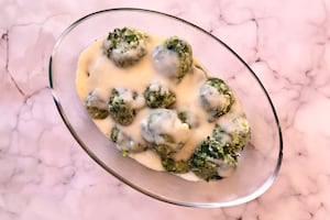 Malfatti de espinaca sin gluten