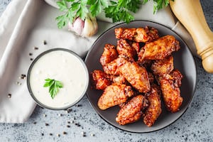 Alitas de pollo estilo Búfalo