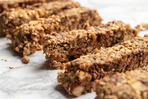 Barritas proteicas de granola
