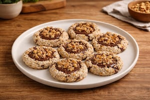 Pepas de chocolate sin gluten