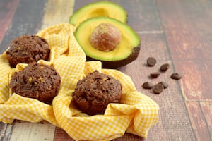 Muffins de chocolate y palta