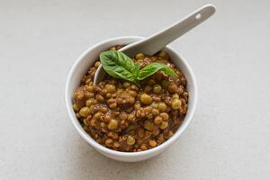 Guiso de lentejas liviano