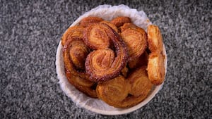 Palmeritas de hojaldre