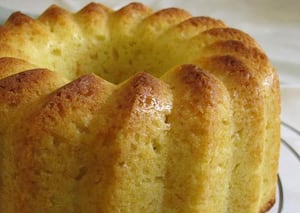 Budín de queso crema