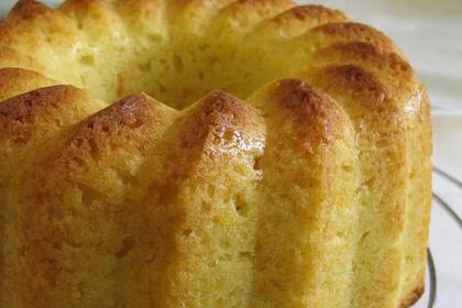 Budín de queso crema
