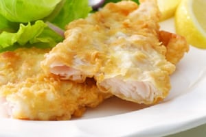 Filetes de merluza a la romana
