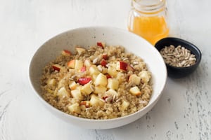 Porridge de quinoa con jengibre y cardamomo