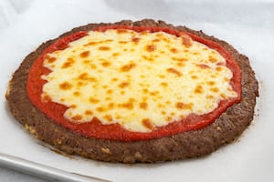 Base de carne picada para pizza