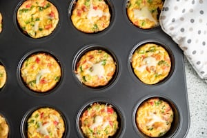 Muffins de huevo fáciles