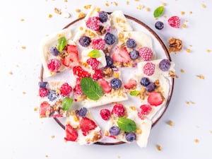 Bocaditos proteicos de yogur