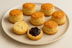 Scones de yogur