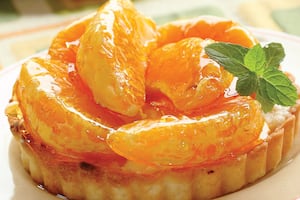 Tarteletas de mandarina