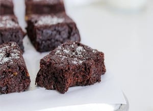Brownies sin harina y sin azúcar